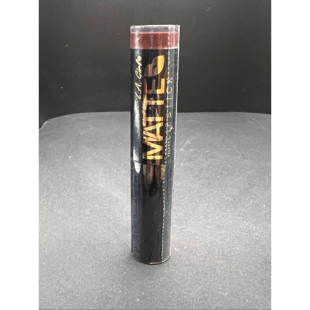 LA Girl Matte Flat Velvet Lipstick in GLC811 Spicy Rich Warm Red